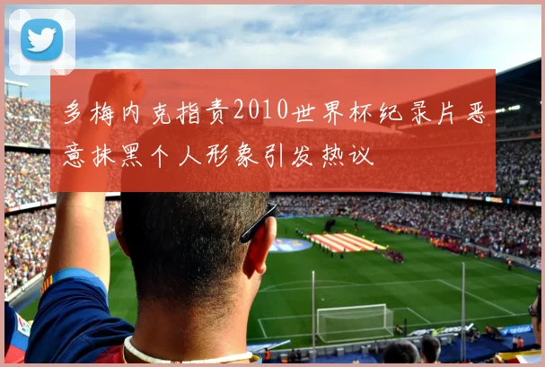 多梅内克指责2010世界杯纪录片恶意抹黑个人形象引发热议